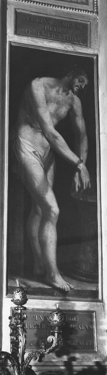 Cristo alla colonna (dipinto) by Celio Gaspare, Valeriano Giuseppe (sec. XVI)